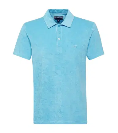 Vilebrequin Phoenix cotton-blend terry polo shirt | Thumbnail 1