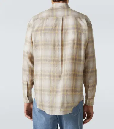 Auralee Plaid wool shirt | Thumbnail 3