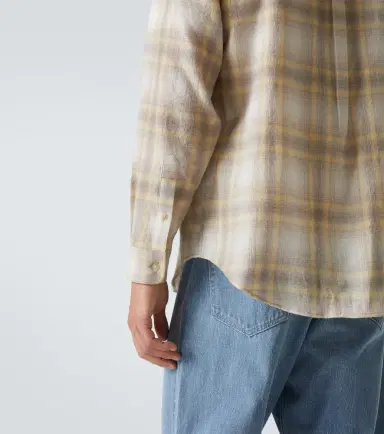 Auralee Plaid wool shirt | Thumbnail 5