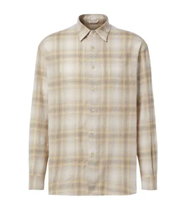 Auralee Plaid wool shirt | Thumbnail 1