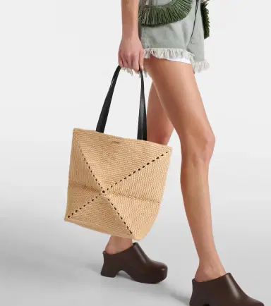 Loewe Paula's Ibiza Puzzle Fold Medium tote bag | Thumbnail 5 Loewe Paula's Ibiza Puzzle Fold Medium tote bag | Thumbnail 5
