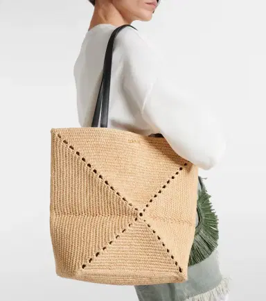 Loewe Paula's Ibiza Puzzle Fold Medium tote bag | Thumbnail 6 Loewe Paula's Ibiza Puzzle Fold Medium tote bag | Thumbnail 6
