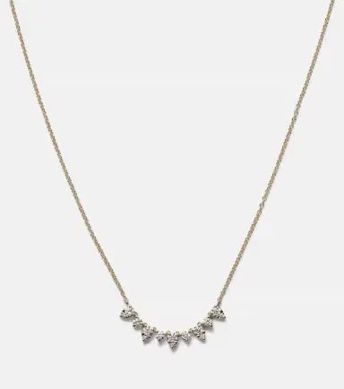 Stone and Strand Perfect Pear 10kt gold necklace with diamonds | Thumbnail 4