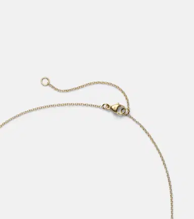 Stone and Strand Perfect Pear 10kt gold necklace with diamonds | Thumbnail 5