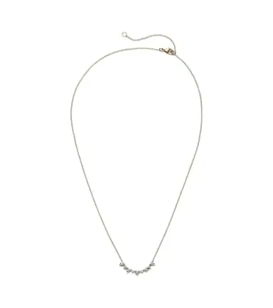 Stone and Strand Perfect Pear 10kt gold necklace with diamonds | Thumbnail 1