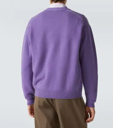 Auralee Cashmere cardigan | Thumbnail 5