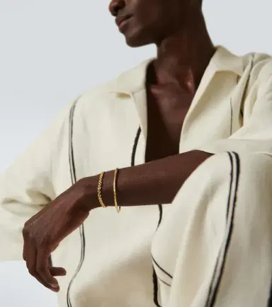 Octavia Elizabeth 18kt gold cuff bracelet | Thumbnail 2