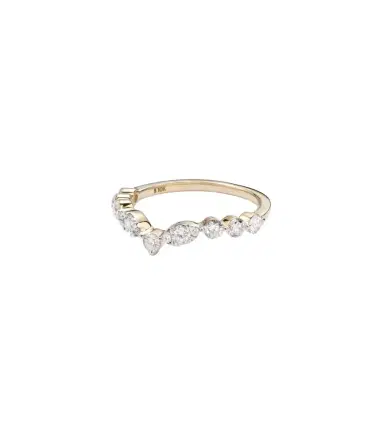 STONE AND STRAND Muse Tiara 10kt gold ring with diamonds | Thumbnail 1 STONE AND STRAND Muse Tiara 10kt gold ring with diamonds | Thumbnail 1
