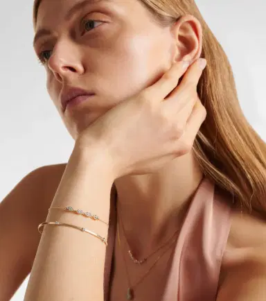 STONE AND STRAND Muse 10kt gold bracelet with diamonds | Thumbnail 3 STONE AND STRAND Muse 10kt gold bracelet with diamonds | Thumbnail 3