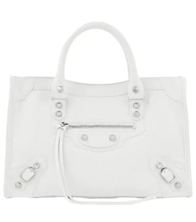 Le City Small leather tote bag