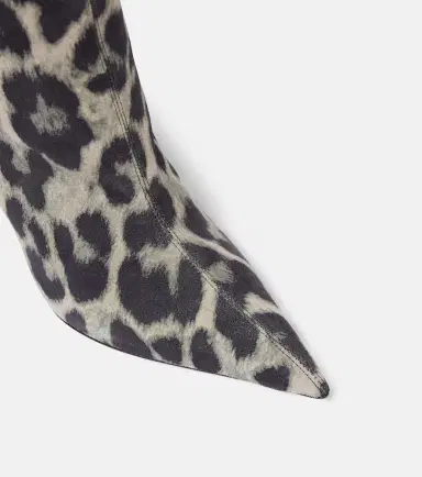 Paris Texas Jessica 105 calf hair knee-high boots | Thumbnail 2