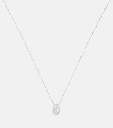 Persee Persée Floating 18kt white gold necklace with diamonds | Thumbnail 2