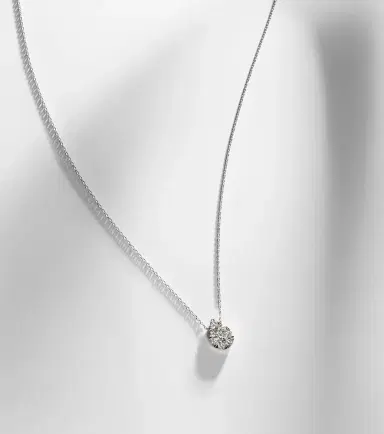 Persee Persée Floating 18kt white gold necklace with diamonds | Thumbnail 6