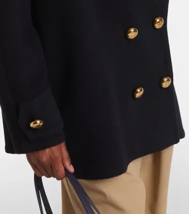 Loewe Pebble wool peacoat | Thumbnail 2