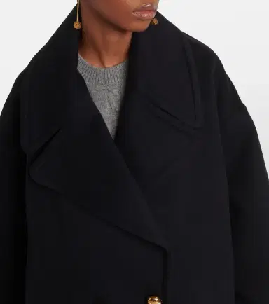 Loewe Pebble wool peacoat | Thumbnail 5