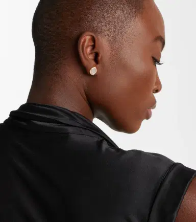 Repossi Antifer 18kt rose gold single earring with gemstones | Thumbnail 3 Repossi Antifer 18kt rose gold single earring with gemstones | Thumbnail 3
