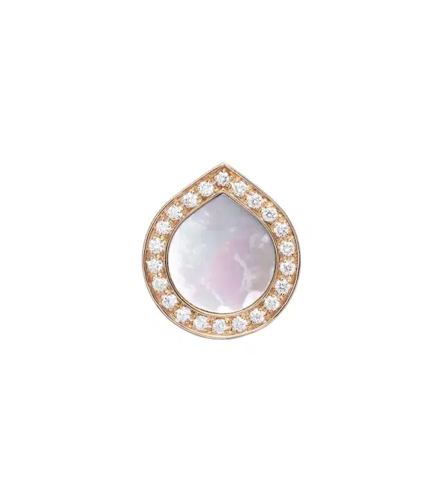 Repossi Antifer 18kt rose gold single earring with gemstones