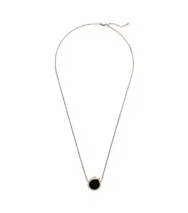 Repossi Antifer 18kt rose gold pendant necklace with onyx and diamonds | Thumbnail 1 Repossi Antifer 18kt rose gold pendant necklace with onyx and diamonds | Thumbnail 1
