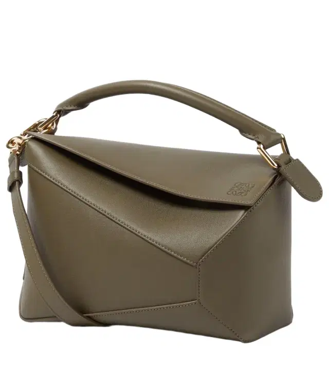 Loewe Puzzle Edge Small leather top-handle bag