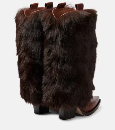 Paris Texas Leather knee-high boots | Thumbnail 3
