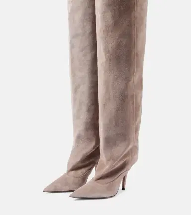 Paris Texas Ines suede over-the-knee boots | Thumbnail 3