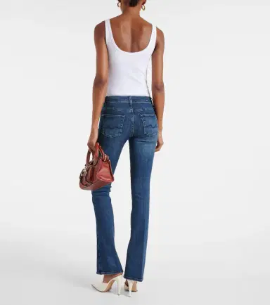 7 For All Mankind Mid-rise bootcut jeans | Thumbnail 6