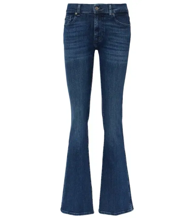 7 For All Mankind Mid-rise bootcut jeans