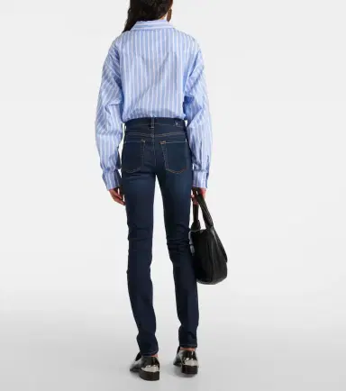 7 For All Mankind The Skinny mid-rise skinny jeans | Thumbnail 2