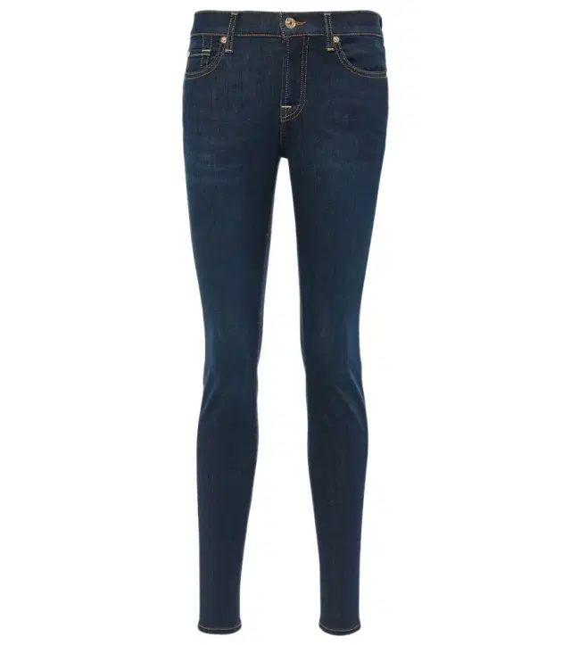 7 For All Mankind The Skinny mid-rise skinny jeans