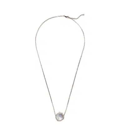 Repossi Antifer 18kt rose gold necklace with mother of pearl and diamonds | Thumbnail 1