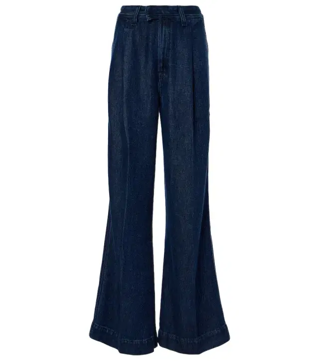 7 For All Mankind High-rise wide-leg jeans
