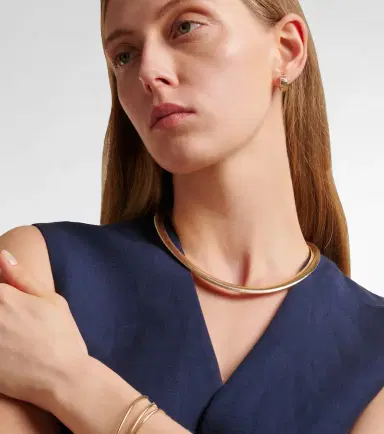 STONE AND STRAND Woven In Gold 10kt gold necklace | Thumbnail 3 STONE AND STRAND Woven In Gold 10kt gold necklace | Thumbnail 3