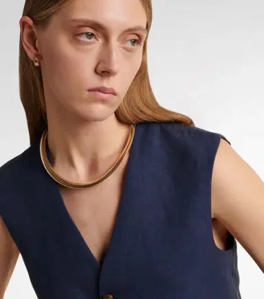 STONE AND STRAND Woven In Gold 10kt gold necklace | Thumbnail 4 STONE AND STRAND Woven In Gold 10kt gold necklace | Thumbnail 4