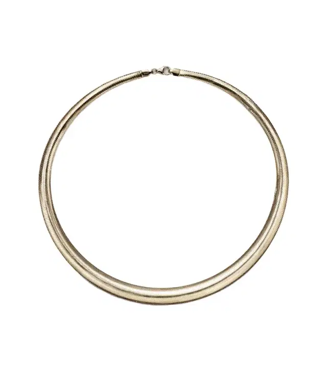 Stone and Strand Woven In Gold 10kt gold necklace