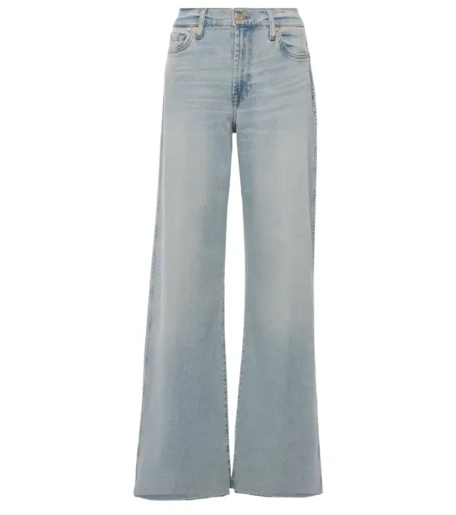 7 For All Mankind Lotta high-rise wide-leg jeans