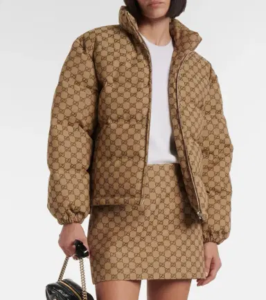 Gucci GG Canvas down jacket | Thumbnail 3