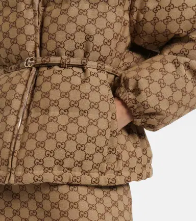 Gucci GG Canvas down jacket | Thumbnail 6