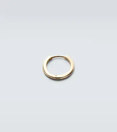 Mateo 14kt gold single hoop earring | Thumbnail 4 Mateo 14kt gold single hoop earring | Thumbnail 4