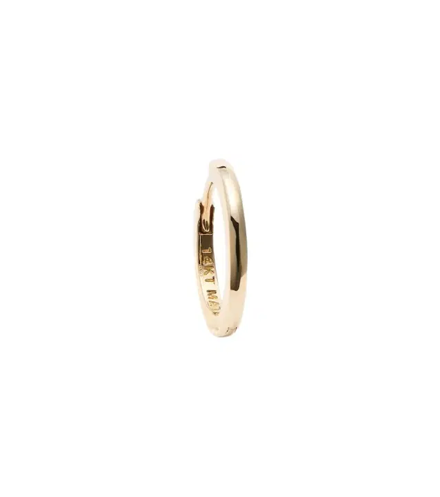 Mateo 14kt gold single hoop earring