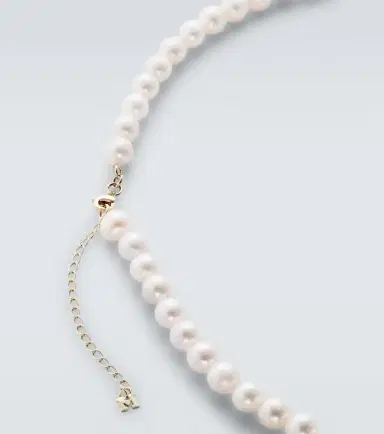 Mateo 14kt gold necklace with freshwater pearls | Thumbnail 5 Mateo 14kt gold necklace with freshwater pearls | Thumbnail 5