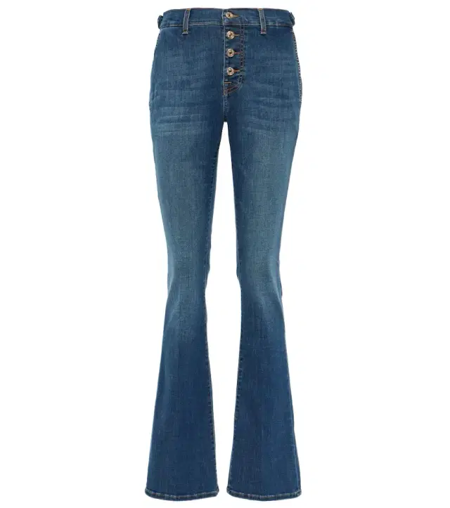 7 For All Mankind Bootcut high-rise bootcut jeans