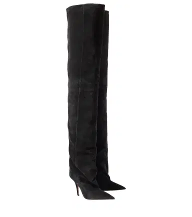 Paris Texas Ines 105 suede over-the-knee boots | Thumbnail 1