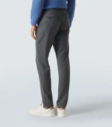 Canali Wool straight pants | Thumbnail 2