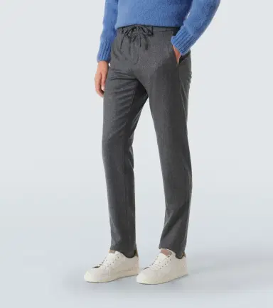 Canali Wool straight pants | Thumbnail 4
