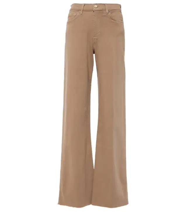 7 For All Mankind Lotta high-rise wide-leg jeans