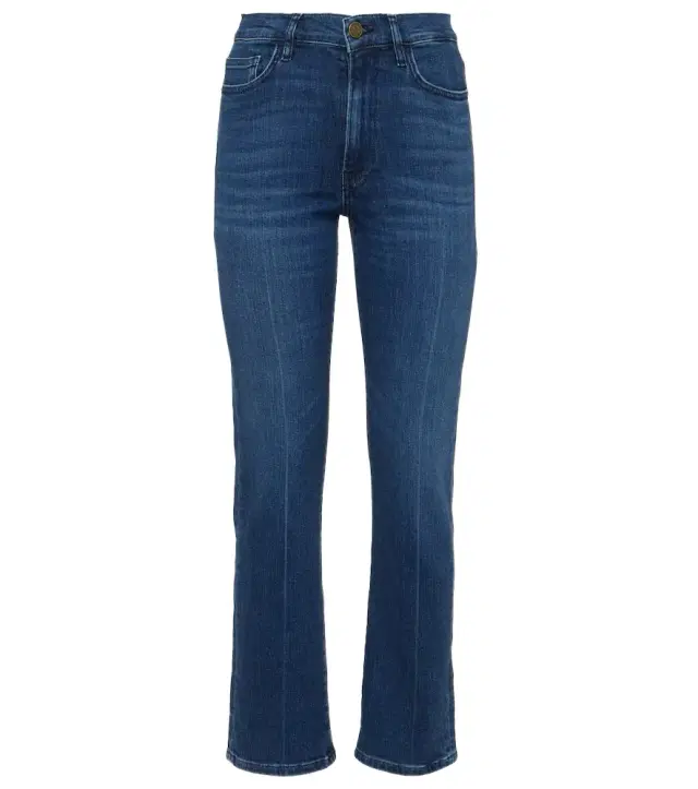Frame Le High Straight mid-rise jeans