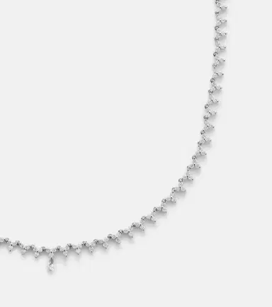 Persée Persée 18kt white gold tennis necklace with diamonds | Thumbnail 3