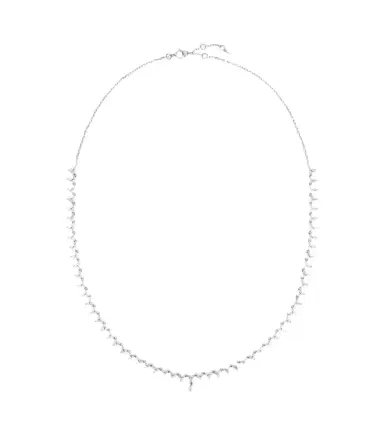 Persée Persée 18kt white gold tennis necklace with diamonds | Thumbnail 1