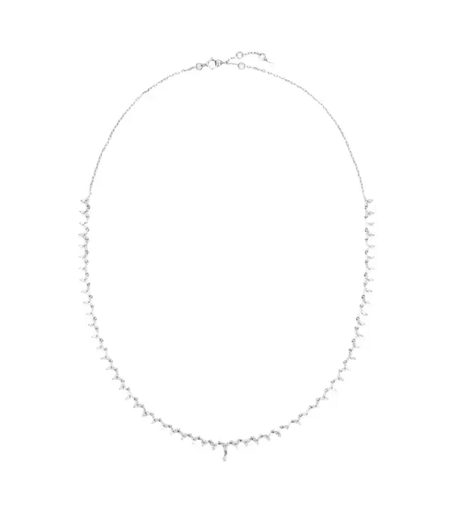 Persee Persée 18kt white gold tennis necklace with diamonds