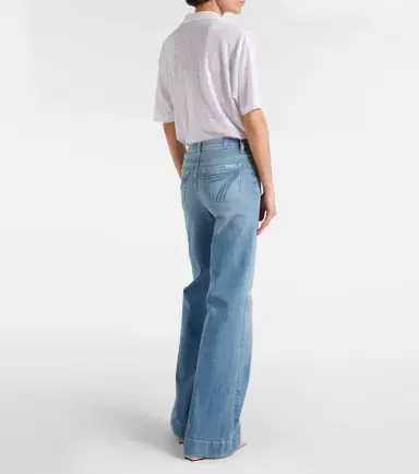 7 For All Mankind Modern Dojo high-rise flared jeans | Thumbnail 4